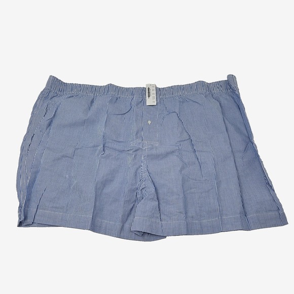J Crew Other - J. Crew Men's Stretch Blue Microstriped Boxers Size XXL J7546